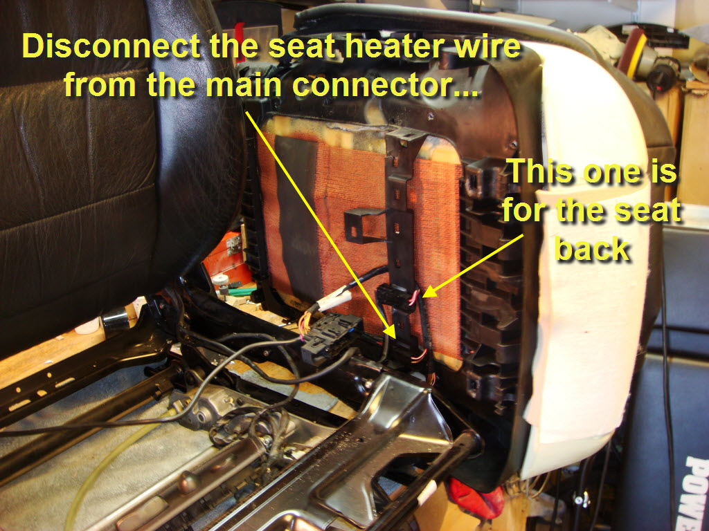 How To Repair Seat Heater Cushion - 6speedonline